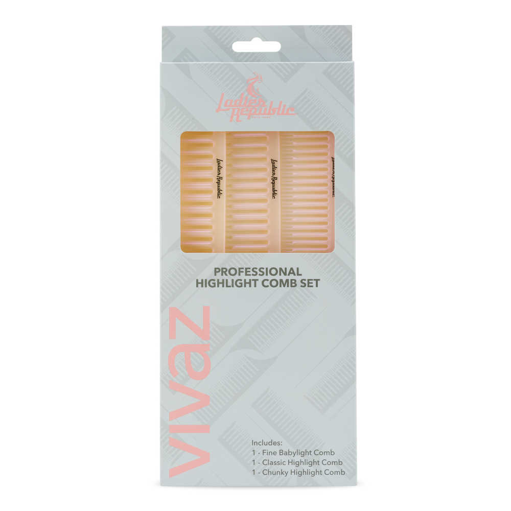 Highlighting Comb Set – Precision Hair Coloring Tools for Salon Professionals