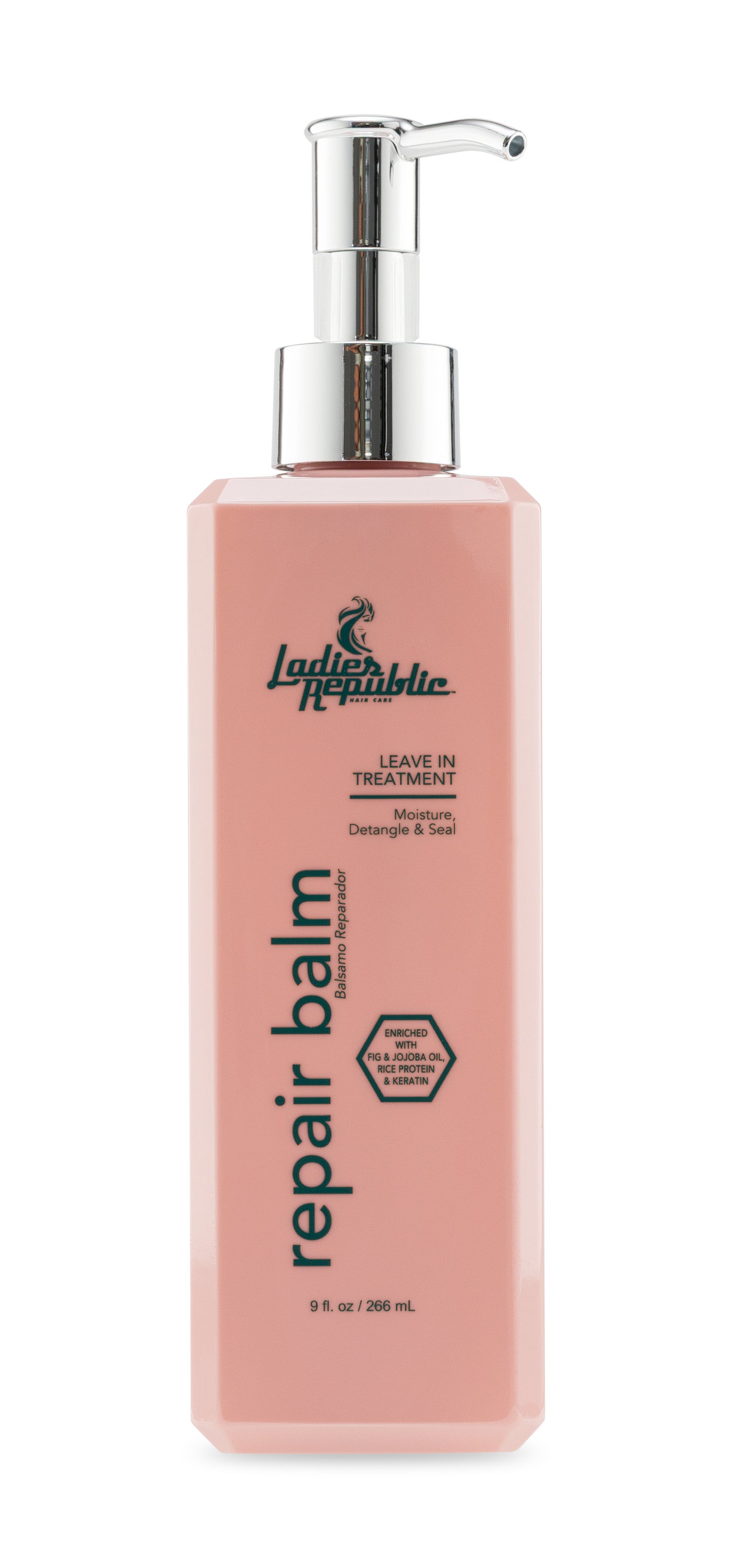 Leave-In Hair Balm – Professional Treatment with Keratin, Fig Seed & Vitamin E for Repair, Hydration & Frizz Control